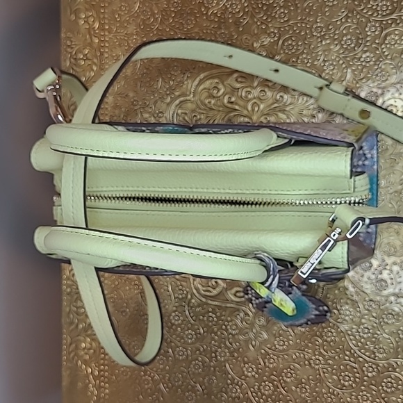 NWOT Kate Spade Spencer Python-embossed Mini Satchel Bag - Picture 10 of 16